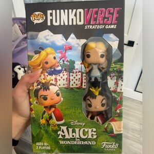 Funkoverse Alice in Wonderland Disney Strategy Game Funko Pop 2021 Edition